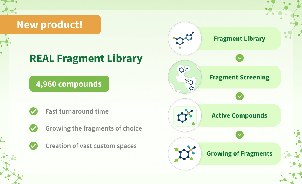 Chemspace | Our new product – REAL Fragment Library!